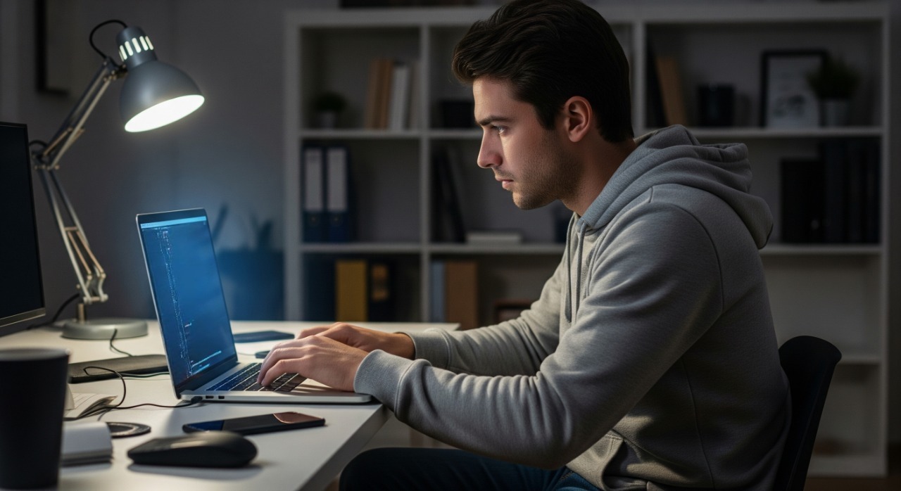 Students learning together